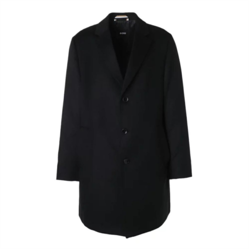 Hugo Boss mens h jared 244 wool coat black
