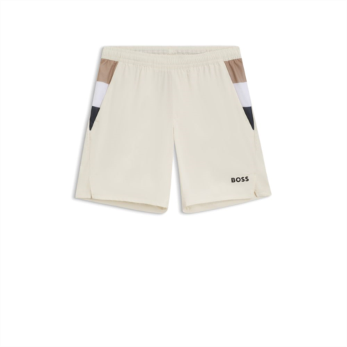 BOSS active tennis shorts in stretch fabric with moisture management
