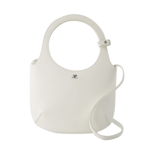 holy bag - courreges - leather - off white