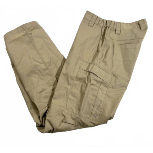 Vertx mens mini ripstop pant in khaki