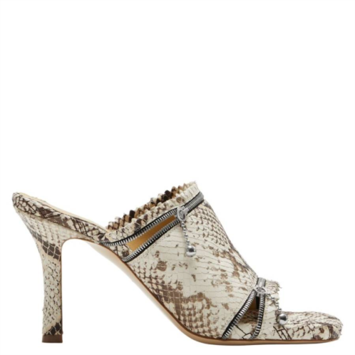 Burberry 85mm snakeskin leather sandals