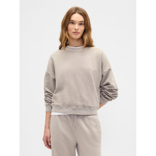 Gap Relaxed Wedge Crewneck Sweatshirt