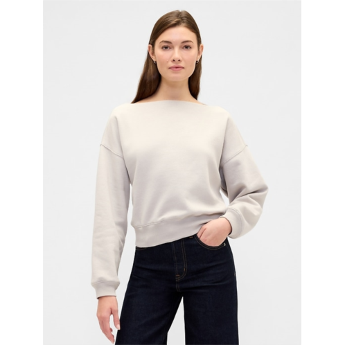 Gap Oversized Boatneck Sweatshirt