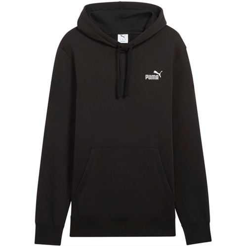PUMA Mens Essential Logo Fleece Hoodie Puma Black