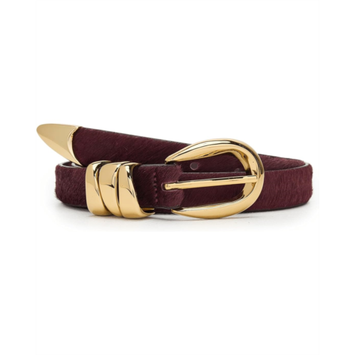 Madewell Triple Metal Keeper Belt: Haircalf
