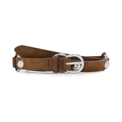 Madewell Suede Large Stud Belt