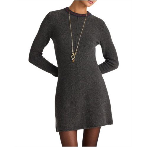 Womens Madewell Southgate Mini Sweater Dress - Varsity