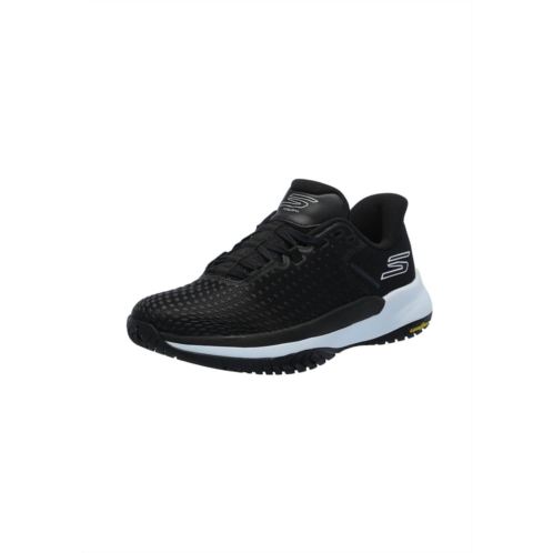 Skechers womens viper court pickleball sneaker in black