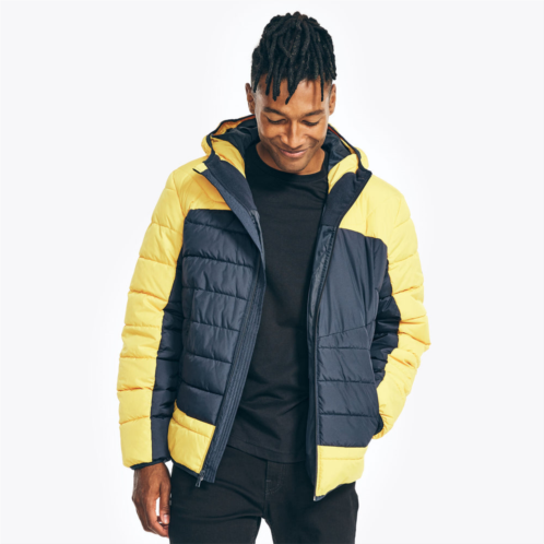 Nautica mens sustainably crafted tempasphere puffer jacket