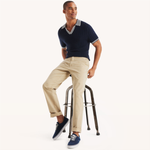 Nautica mens classic fit golf print deck pant