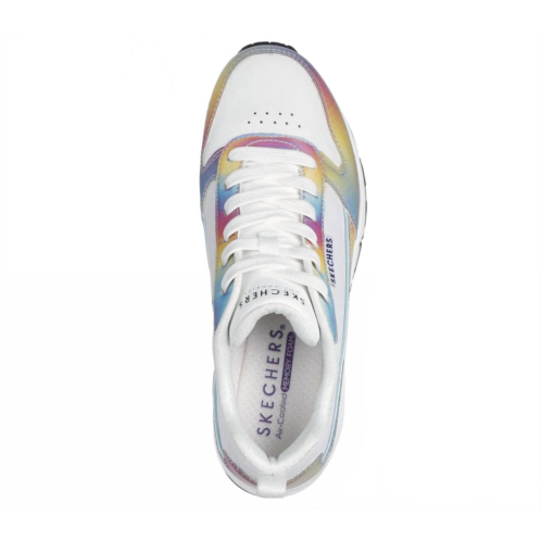 Skechers womens uno sneakers in opalescent