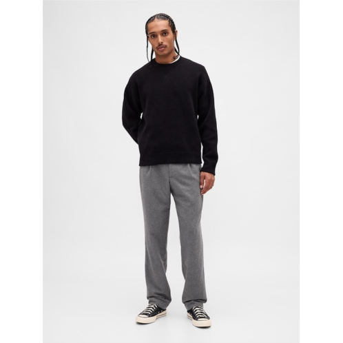 Gap Wool-Blend Relaxed Straight Trousers