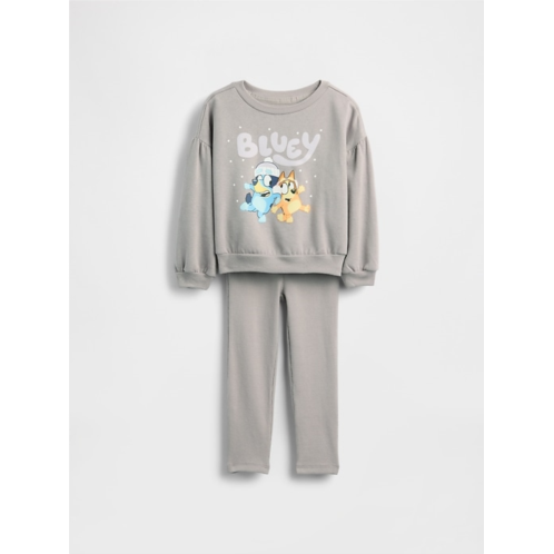 Gap Baby & Toddler Bluey VintageSoft Sweatshirt & Rib Leggings Set