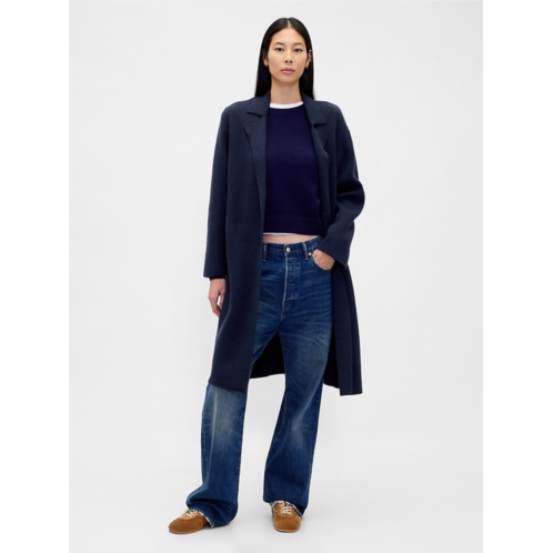 Gap Cotton-Blend Cardigan Coat