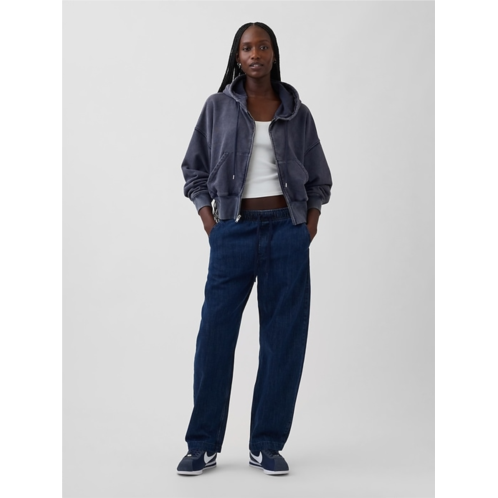 Gap High Rise Easy Barrel Jeans