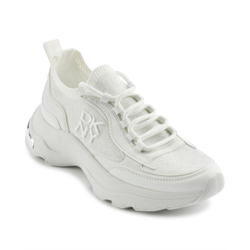 DKNY womens jami lace-up sneaker