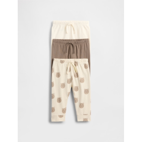 Gap Baby First Favorites Organic Cotton Pull-On Pants (3-Pack)