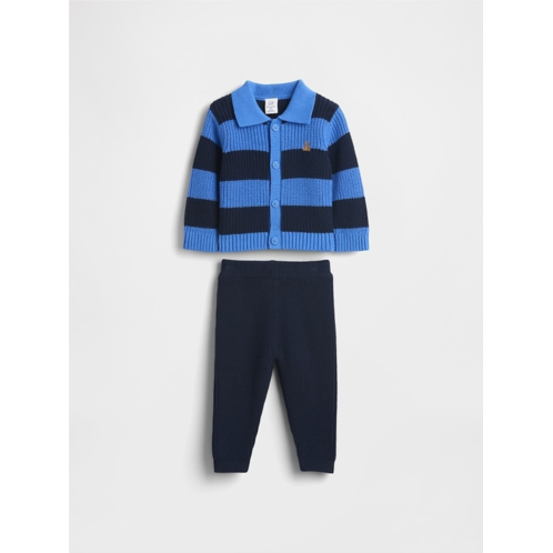 Gap Baby Collared Cardigan Sweater Set