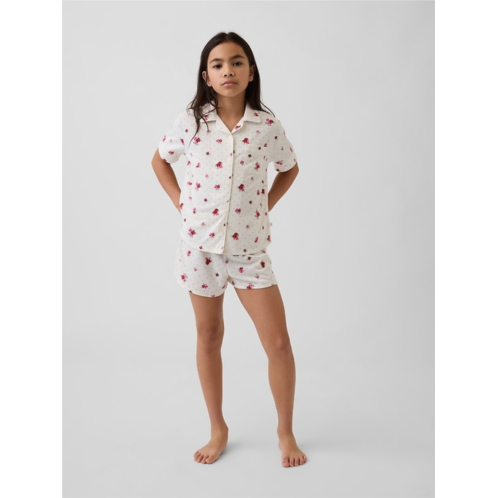 Gap Kids Recycled PJ Short Set