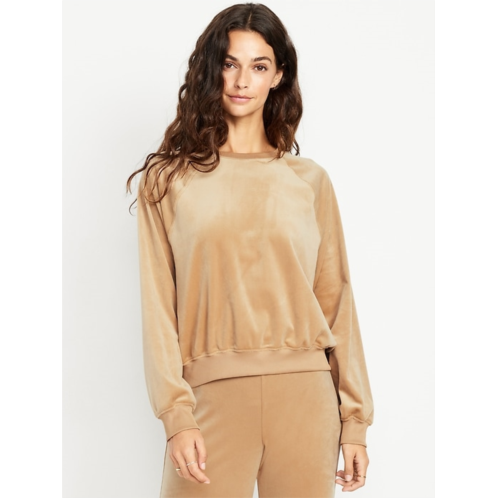 OldNavy Velour Lounge Top