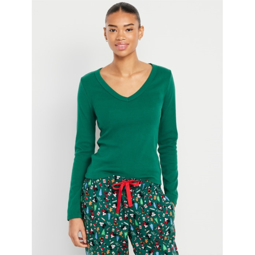 OldNavy Cozy Snug Long-Sleeve V-Neck T-Shirt