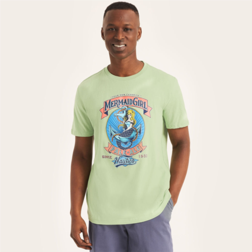 Nautica mens mermaid girl graphic t-shirt