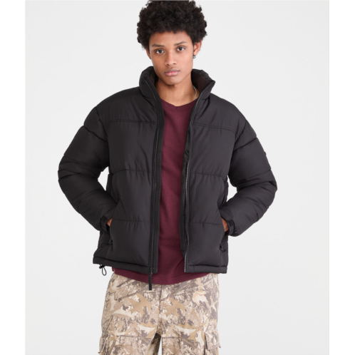 Aeropostale heavyweight mock-neck puffer jacket