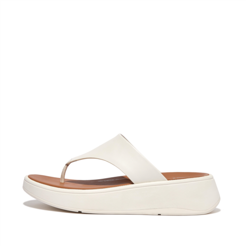 Fitflop Leather Flatform Toe-Post Sandals