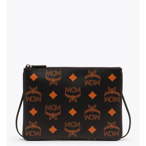 Mcm aren crossbody pouch in maxi monogram visetos