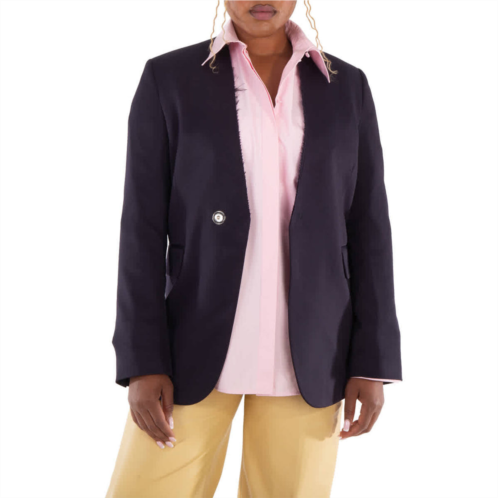 MM6 Maison Margiela collarless jacket