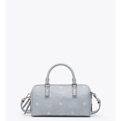 Mcm mini aren boston bag in visetos