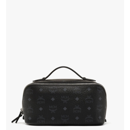Mcm ottomar toiletry bag in visetos