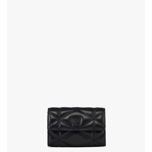Mcm travia card case in cloud quilted leather