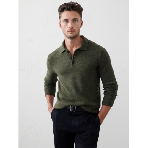 bananarepublic Cozy Sweater Polo