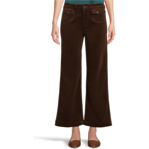 Paige Leenah Ankle Mini Patch Pockets In Chicory Coffee