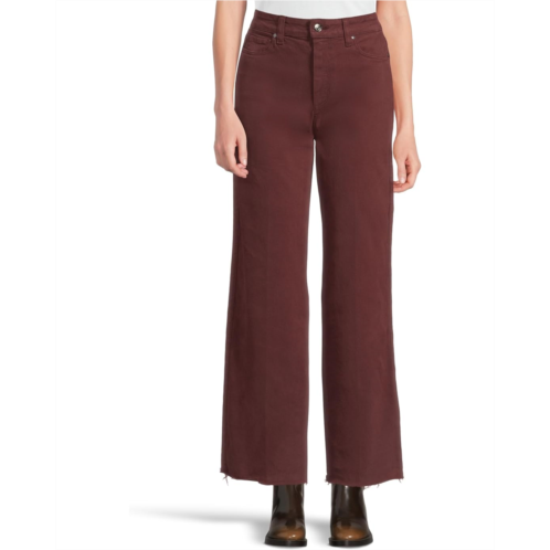 Paige Anessa 31 Raw Hem In Vintage Dark Oxblood