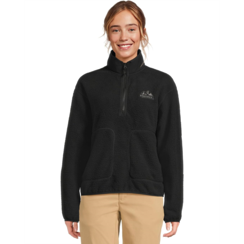 Womens Marmot Wanderer High Pile Fleece Pullover
