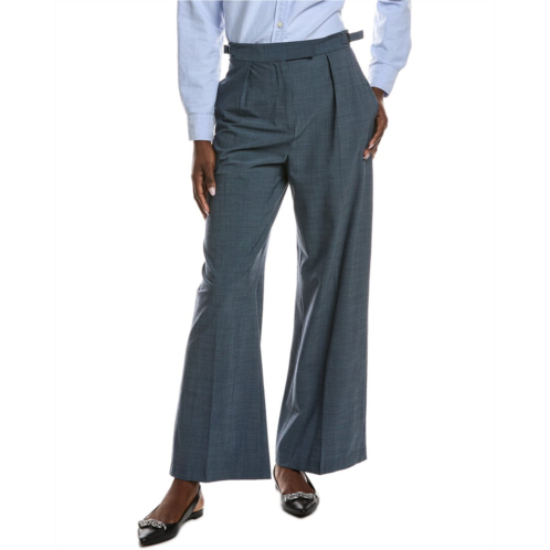 Maje pleated wool-blend pant