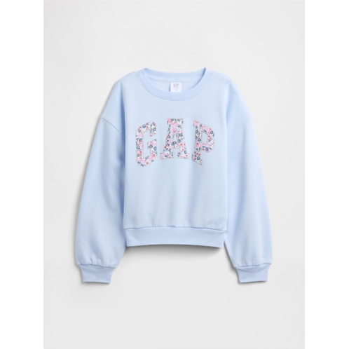 Kids Oversized Gap Graphic Sweatshirt