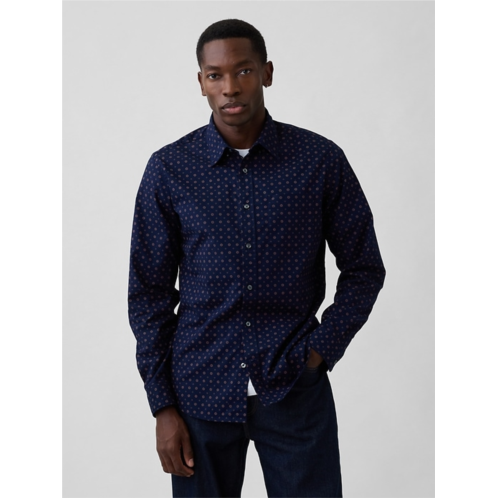 Gap Stretch Poplin Shirt in Standard Fit