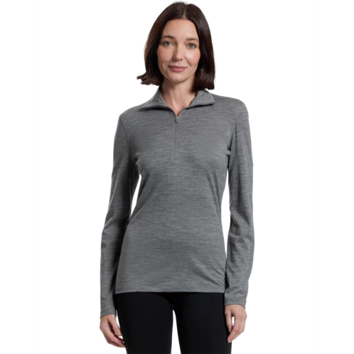 Womens Icebreaker Merino 200 Oasis Long Sleeve Half Zip