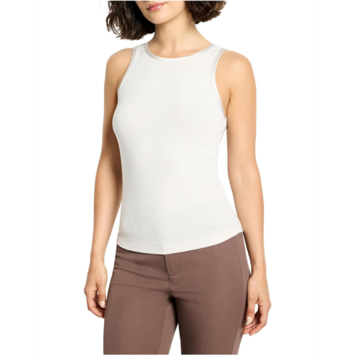 NICZOE Trimmed Perfect Knit Ribbed Tank