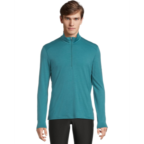 Mens Icebreaker Merino 200 Oasis Long Sleeve Half Zip
