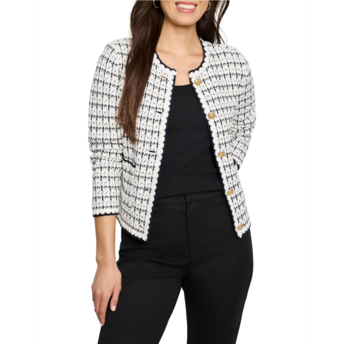 Womens NICZOE Mixed Up Sweater Jacket