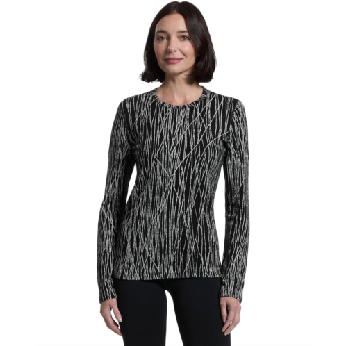 Womens Icebreaker Merino 260 Tech Vertex Long Sleeve Crewe GRX1