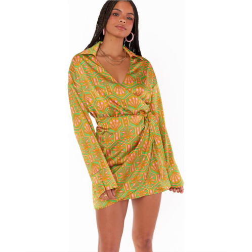 Womens Show Me Your Mumu Clara Collared Mini Dress