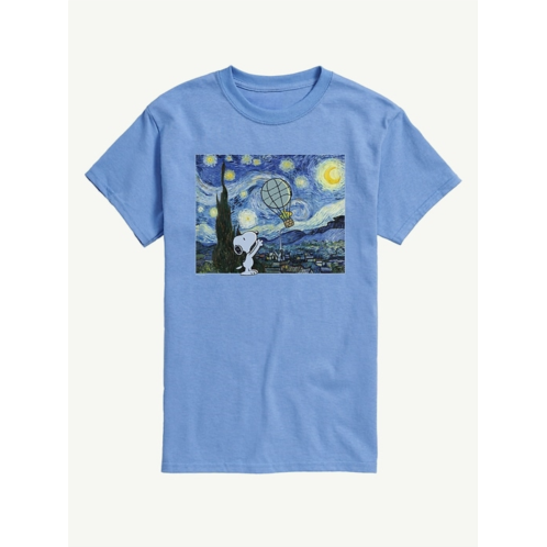 OldNavy Peanuts Starry Night Short Sleeve Graphic Tee