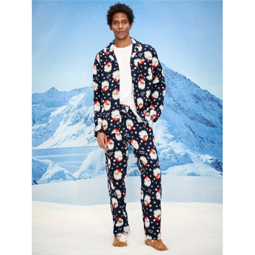 OldNavy Printed Flannel Pajama Set for Men