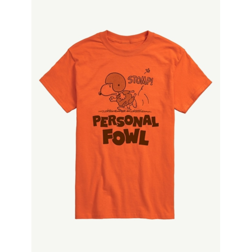 OldNavy Peanuts Personal Fowl Short Sleeve Graphic Tee