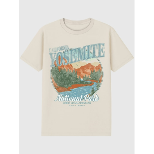 OldNavy Yosemite National Park Vintage Graphic T-Shirt for Men
